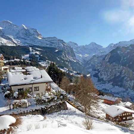 Apartment Breithorn-Residence-3 By Interhome Wengen Exteriér fotografie