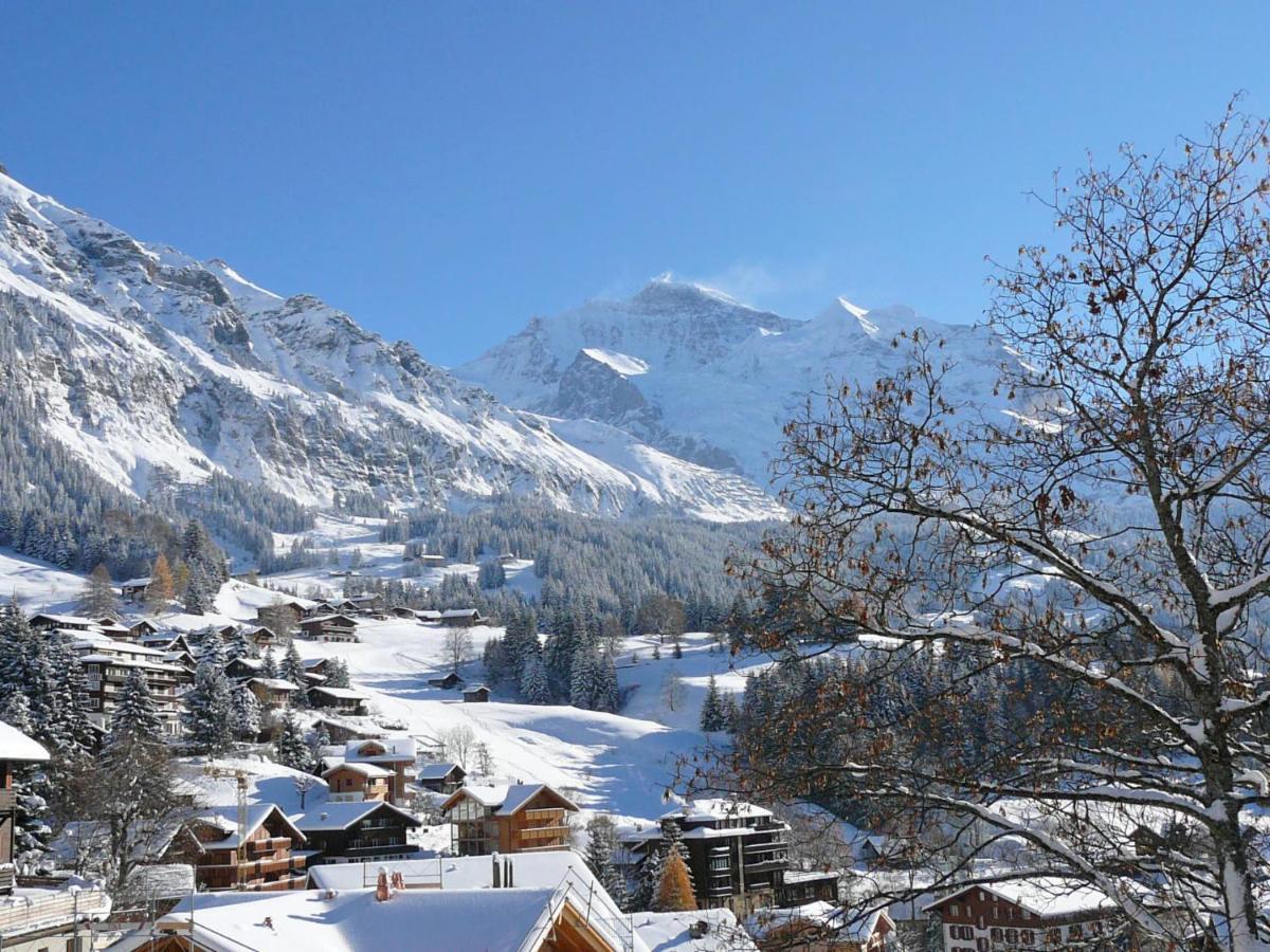 Apartment Breithorn-Residence-3 By Interhome Wengen Exteriér fotografie